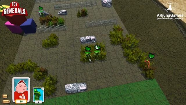 Toy Generals v0.9 gameplay video смотреть онлайн