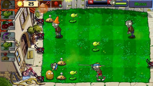 Растения против зомбия.Часть 5.###games смотреть онлайн