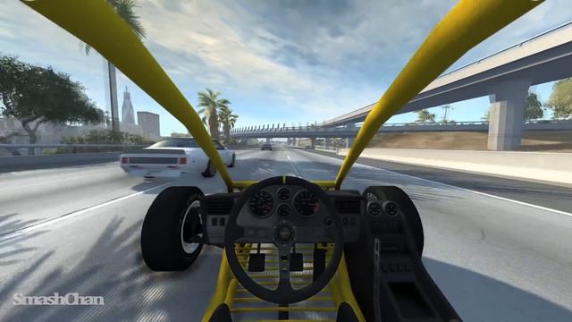 Street Racing Crashes #11 - BeamNG DRIVE | SmashChan смотреть онлайн