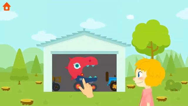 Interactive Animal Games for Girl kids | Jurassic Dig Dug Gameplay | Dinosaurs Skeleton Cartoon смотреть онлайн