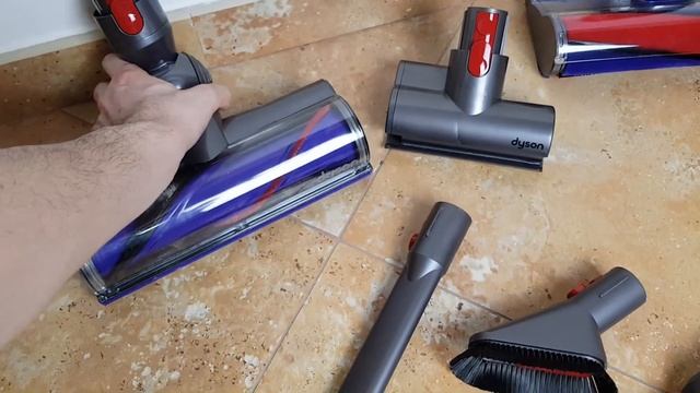 Dyson cyclone v10 absolute - accessori смотреть онлайн
