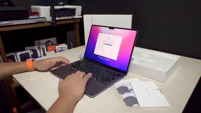 APPLE MacBook Air M2 Space Grey | Aesthetic Unboxing смотреть онлайн