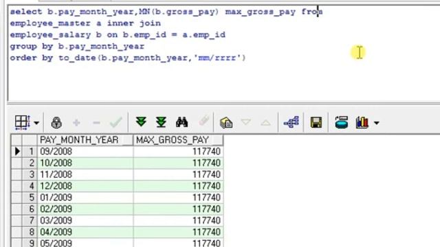 Basic aggregate functions in Oracle SQL смотреть онлайн