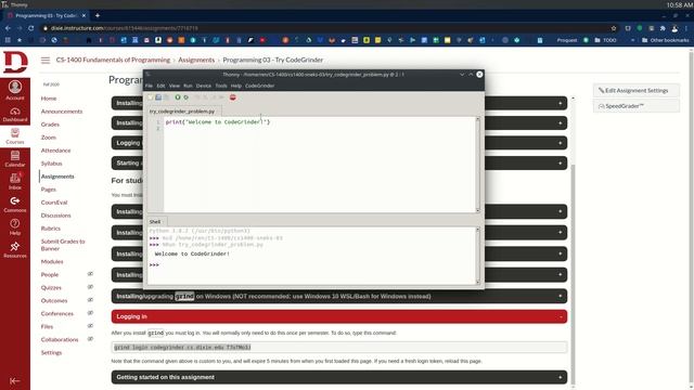 Thonny Codegrinder Plugin смотреть онлайн