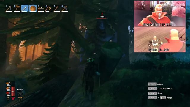 The Early Valheim Troll Experience Be Like смотреть онлайн