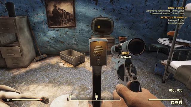 Complete The Patriotism Training Fallout 76 Back To Basic Quest смотреть онлайн