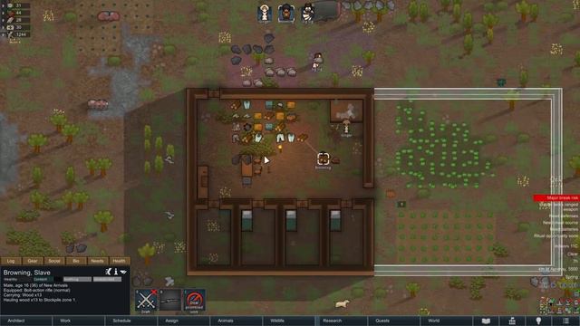 RIMWORLD Ideology #1 - Smokeleaf Commune (Clothes Optional) смотреть онлайн