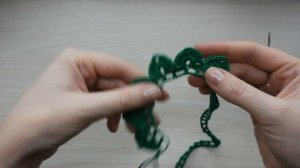 Вязание крючком. Урок 33 - «РОЗА С ЛИСТОЧКАМИ»