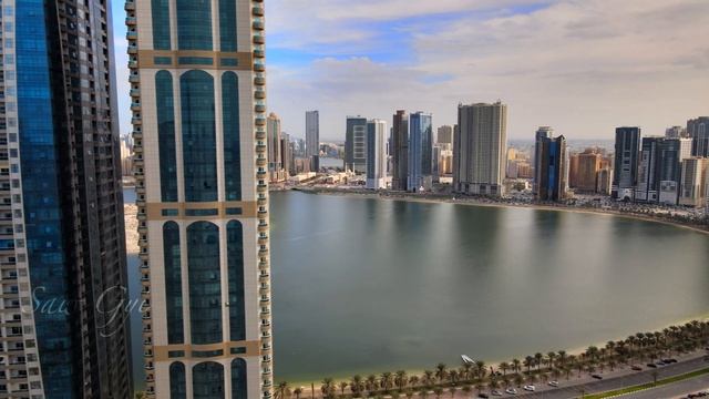 Sharjah Drone Video | Al Mamzar Beach Park | Sharjah Chamber of Commerce and Industry | Sharjah Mal смотреть онлайн