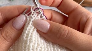 Джемпер "Чайка". Мастер-класс. Как связать джемпер спицами сверху вниз