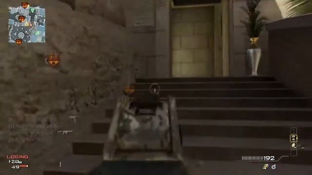 SNOWMAN BATTLE - MW3 Team Stick Kill