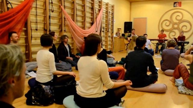 "Магия звука" в Ошо центре (Jaya Shiva Shankara) смотреть онлайн