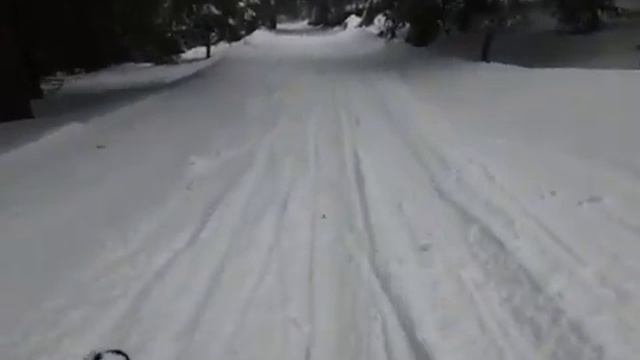 на санках в Špindlerův Mlýn смотреть онлайн