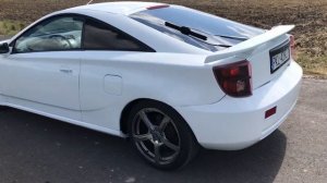 Toyota Celica VII 03' Biała 1ZZ 143KM - Prezentacja