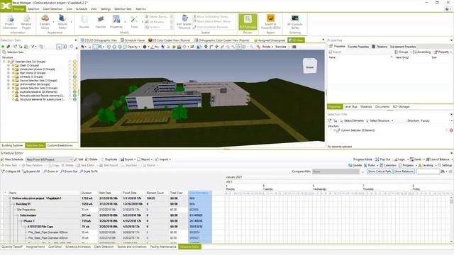 Lesson 06 - Basic 4D Project planning by importing, editing and exporting schedules смотреть онлайн