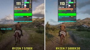 RYZEN 7 5700X vs RYZEN 7 5800X3D | Test in 5 Games | 1440p