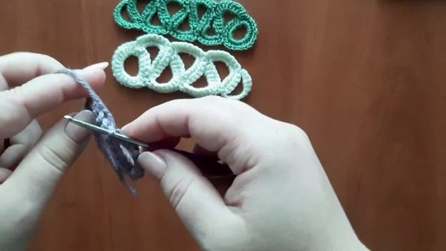 пояс или браслет Вяжем с Nilena Sans вязание крючком crochet tutorial belt кружево смотреть онлайн