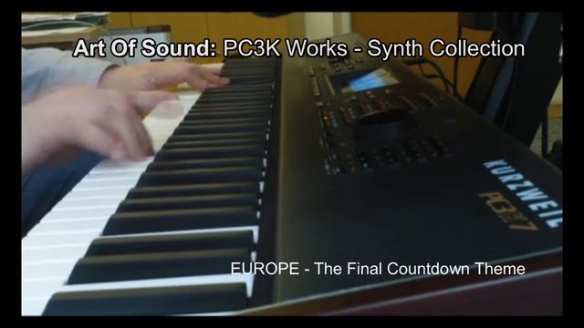 Kurzweil PC3K7 - my setups from AOS Synth Collection смотреть онлайн