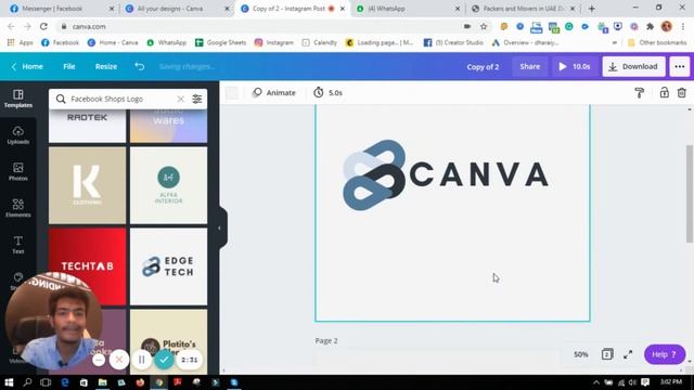 CANVA TUTORIAL : How To Make A Premium Logo - for Free смотреть онлайн