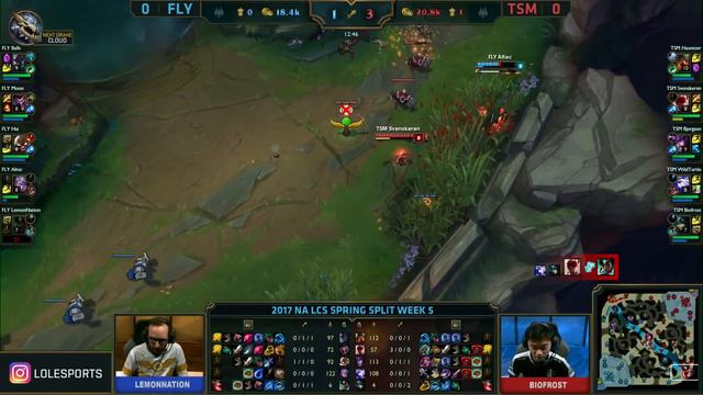 FlyQuest vs TSM Game 1 | S7 NA LCS Spring 2017 Week 5 Day 3 | FLY vs TSM G1 W5D3 1080p смотреть онлайн