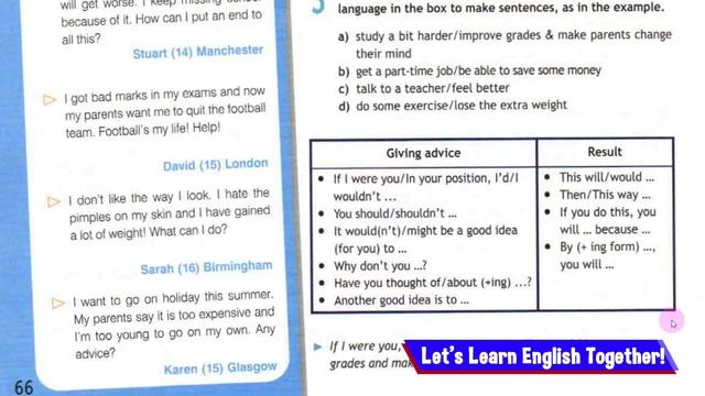 Spotlight 8 Модуль 4E. Letters of Advice смотреть онлайн