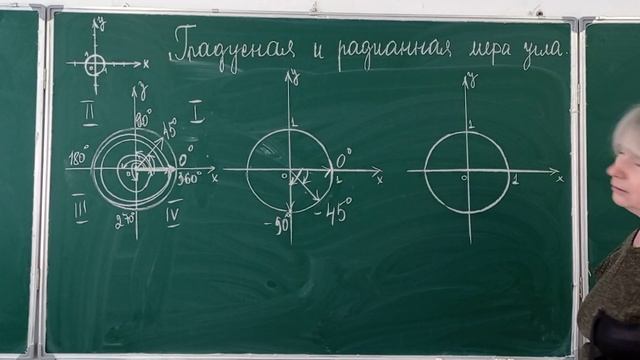 А9 Градусная и радианная мера угла смотреть онлайн