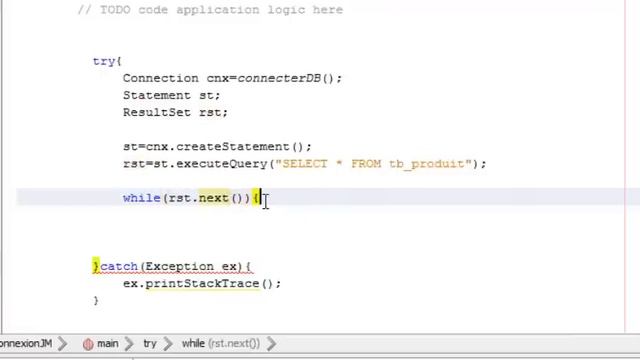 Récupérer et afficher les données d'une BDD MySql en JAVA смотреть онлайн