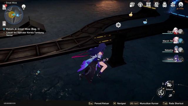 Hidden Quest Malam Di Great Mine Bagian 1 - Honkai Star Rail Indonesia смотреть онлайн