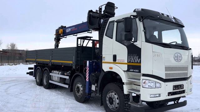 Бортoвой FAW CA 3310 c КМУ DONG YANG 2725(8x4) смотреть онлайн