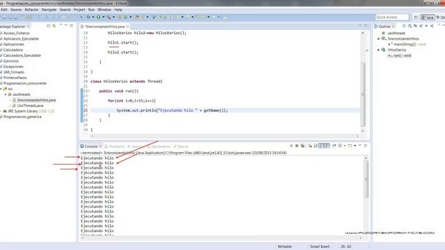 Curso Java. Threads IV. Sincronización de Threads I. Vídeo 171 смотреть онлайн