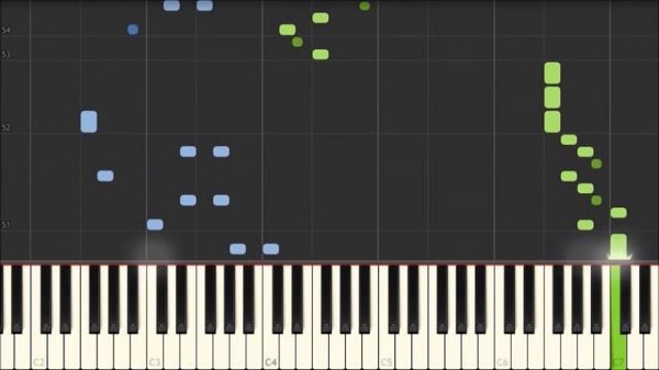 Clarinet Polka - Polish Folk Melody [Piano Tutorial] (Synthesia)
