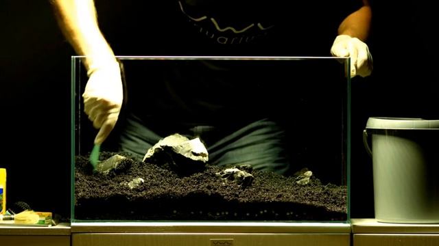 Урок акваскейпинга, шаг за шагом, с нуля, для начинающих, в маленьком аквариуме?? смотреть онлайн