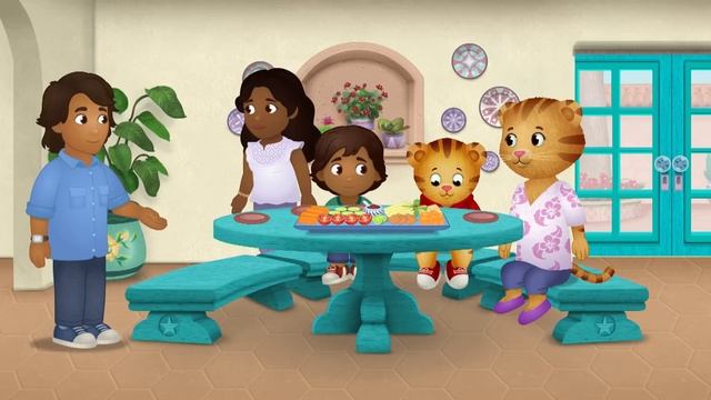 Daniel Tiger's Neighborhood | Snacktime with Juan Carlos | PBS KIDS смотреть онлайн