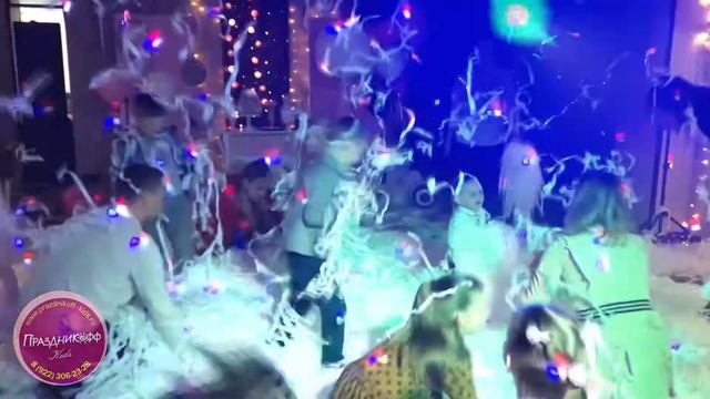 Бумажное Шоу, Детский День рождения! Вечеринка от Праздникофф Kids! кафе Мечта , г. Лысьва смотреть онлайн