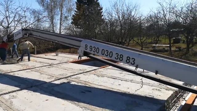 Автобетоносмеситель с транспортерной лентой смотреть онлайн