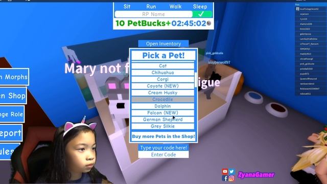 Roblox - Pet World! I turned into so many different kinds of pet! смотреть онлайн