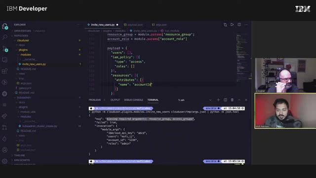 Mofi and JJ build a Ansible Collection from scratch to talk to IBM Cloud смотреть онлайн