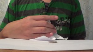 2 фокуса с монетой со стаканом и бумагой