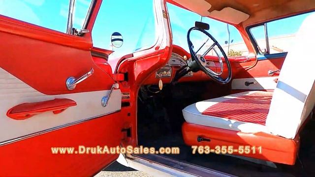 1958 Ford Ranch Wagon       Www.DrukAutoSales.com