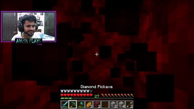 Day 6 in Minecraft| Live stream with Ayush Plays #minecraft #live #survival смотреть онлайн