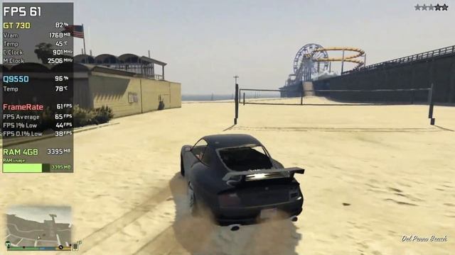 GT 730 + Core 2 Quad Q9550 + 4GB RAM | GTA V - 4K, 1440p, 1080p, 900p, 720p - High & Normal смотреть онлайн