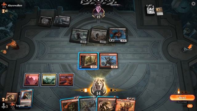 Goblin Tribal Aggro - Historic - Mythic Ranked - MTG Arena смотреть онлайн