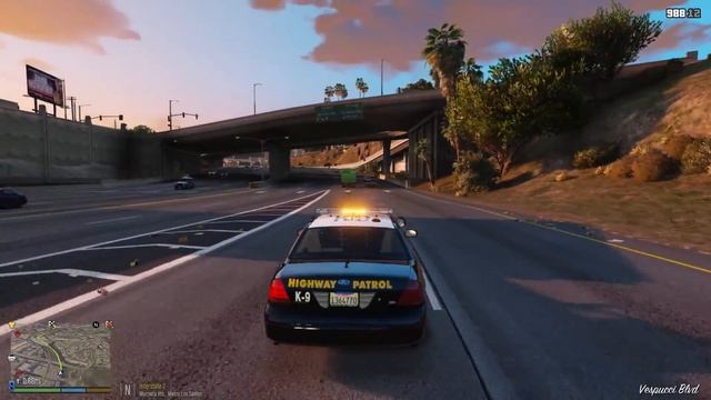GTA 5 LSPDFR RIDE ALONG - DAY 30 - CHP K9 PATROL (GTA 5 PC MODS) смотреть онлайн