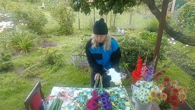 Букет из гладиолусов . Gladiolus . Часть 1 . смотреть онлайн