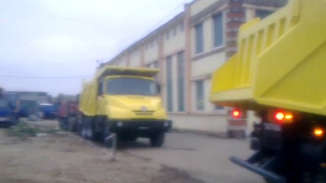 Самосвал TATRA T163-390SKT 6x6.2R с задним бортом смотреть онлайн