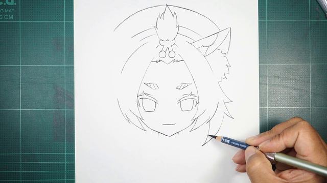 Anime Drawing | How to Draw Diona | Genshin Impact Drawing Tutorial смотреть онлайн