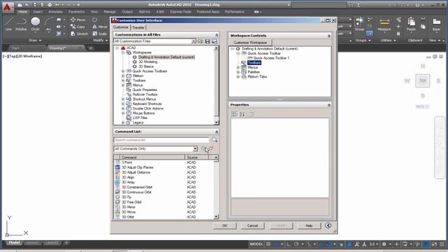 AutoCad how turn the command line on ? смотреть онлайн