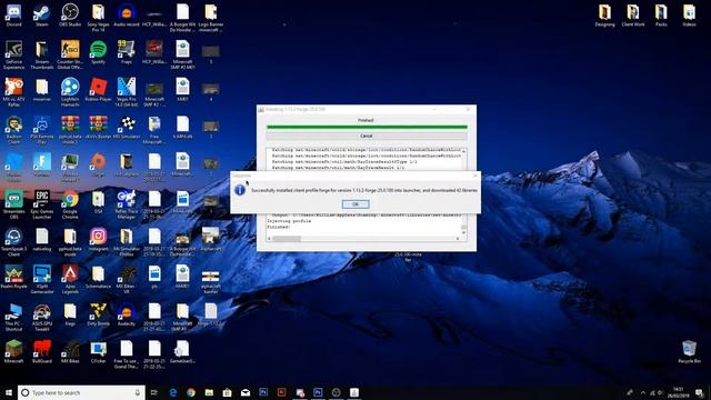 How To Download & Install Forge in Minecraft 1.13.2 смотреть онлайн