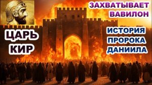 Царь Кир захватывает Вавилон. История пророка Даниила.