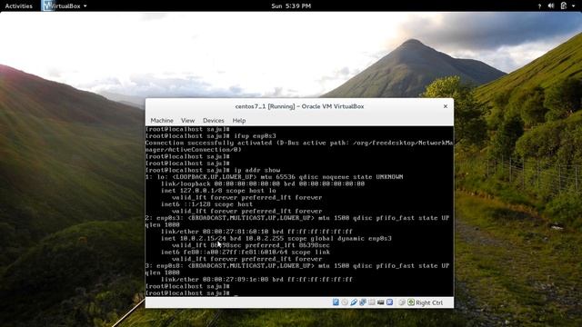 How to setup network after RHEL/CentOS 7 minimal installation смотреть онлайн